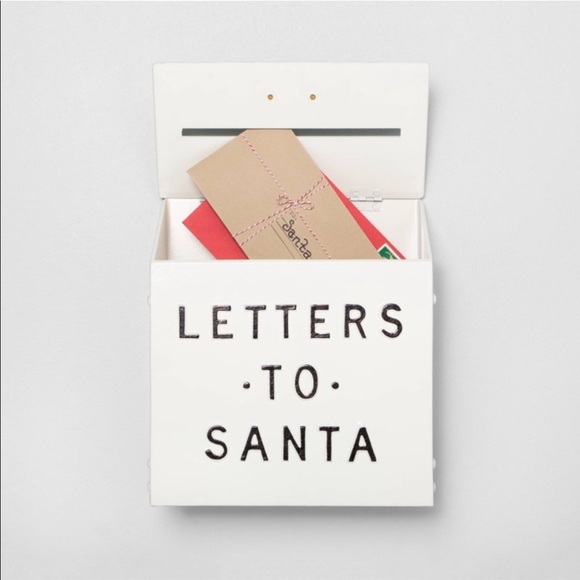 MAGNOLIA | NWT White Letters to Santa Mailbox - Picture 2 of 5